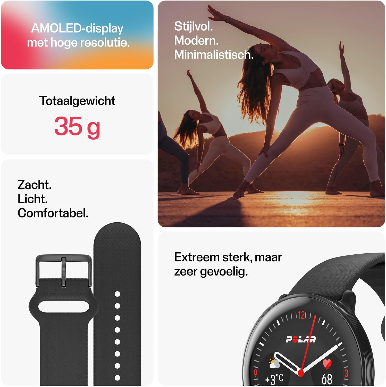 POLAR Ignite 3 Series - Reloj inteligente de seguimiento de activid...