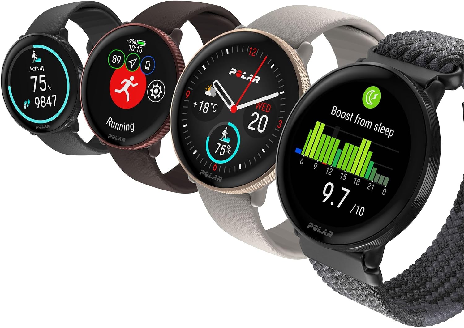 POLAR Ignite 3 Series - Reloj inteligente de seguimiento de activid...