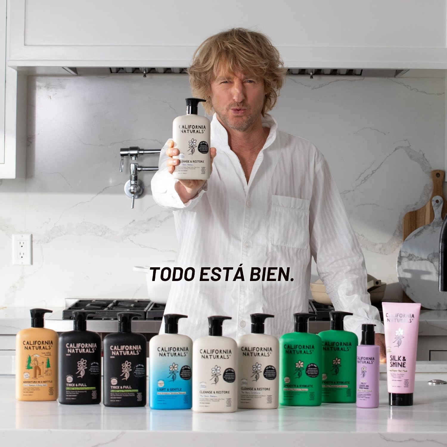 California Naturals - Champú y acondicionador de coco, natural, veg...