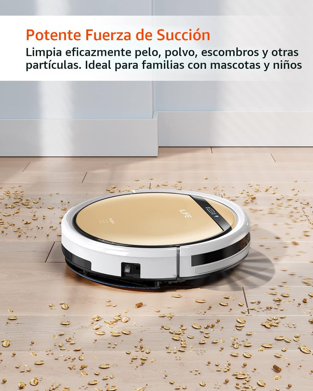 Combo de robot aspirador y trapeador ILIFE V5s Plus | Control remot...