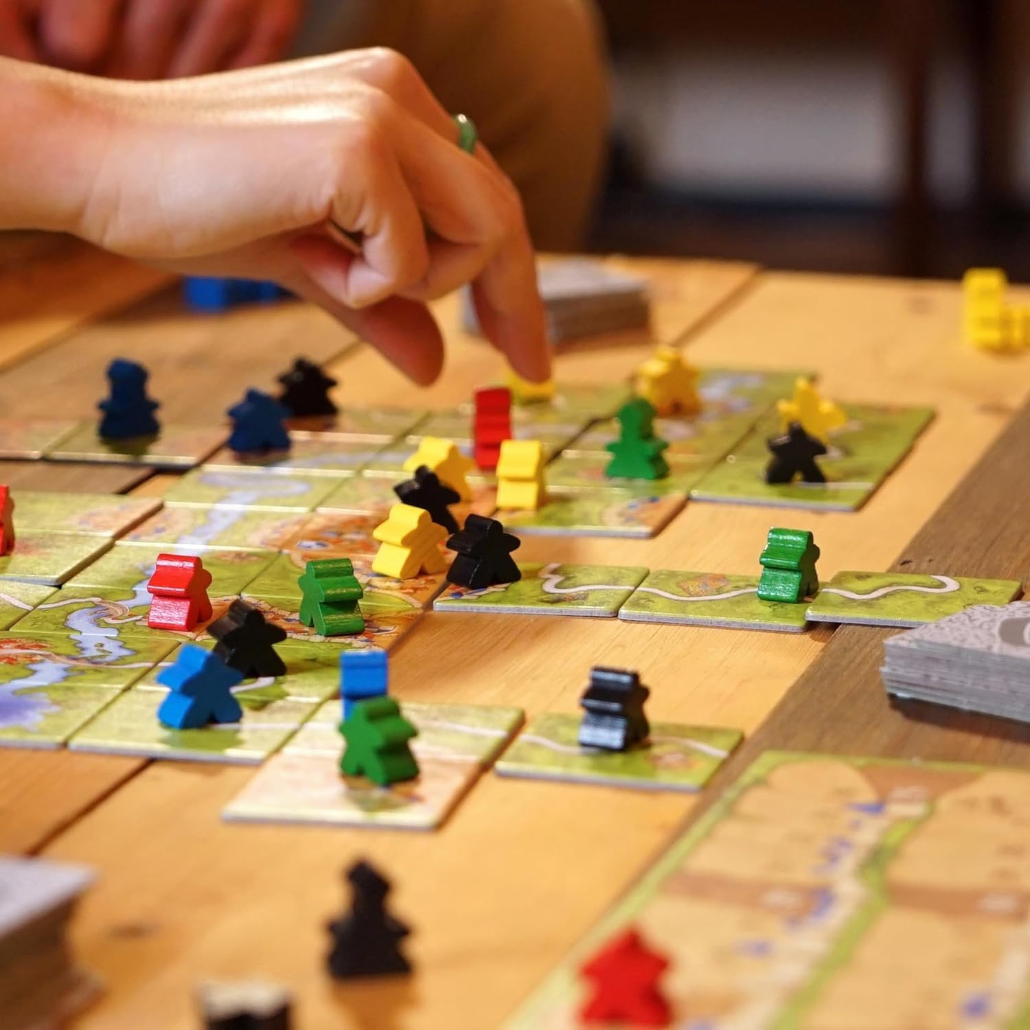 Asmodee Carcassonne Juego de Mesa - Juego Clásico de Estrategia de...
