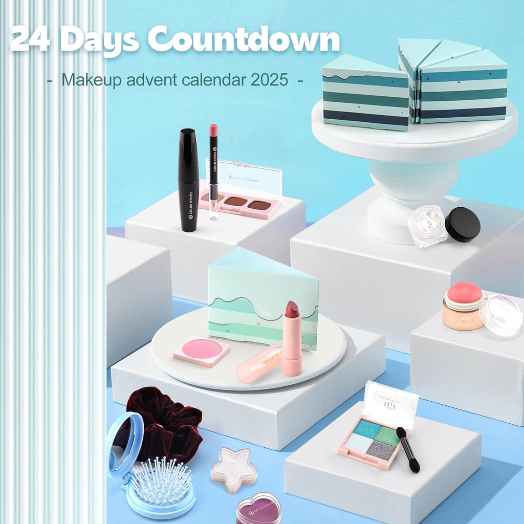 Color Nymph Calendario de Adviento de maquillaje 2025, calendario d...