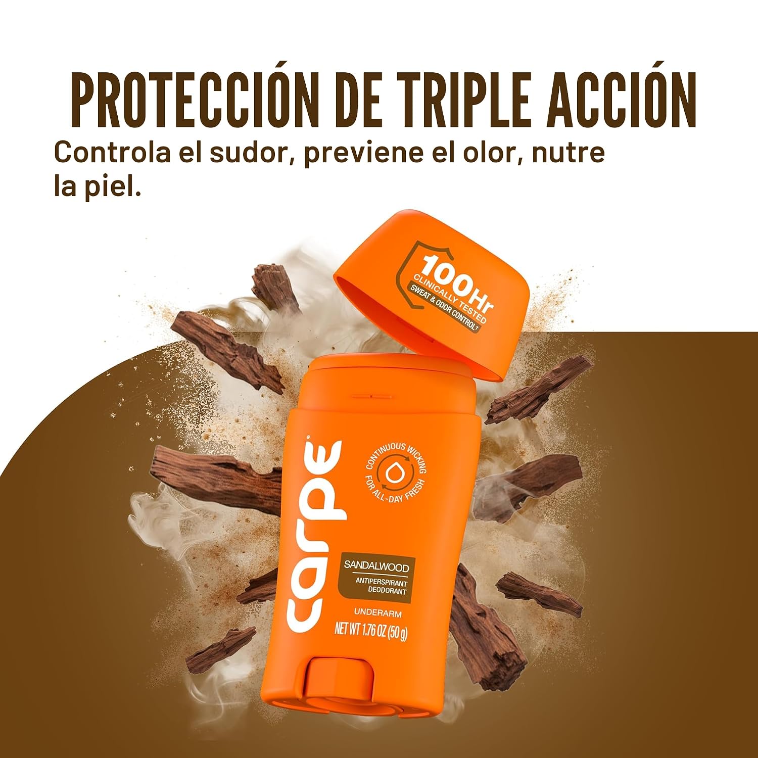 Carpe Desodorante antitranspirante para axilas para hombres, contro...