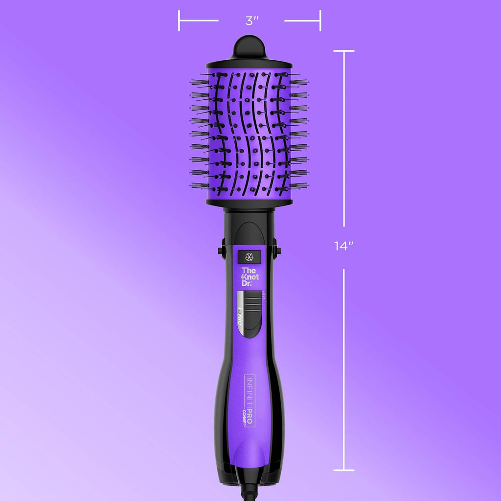 INFINITIPRO by CONAIR The Knot Dr. - Cepillo secador All-In-One, se...