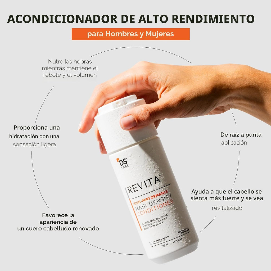 DS Labs - Kit de champú y acondicionador Revita para hombres y muje...