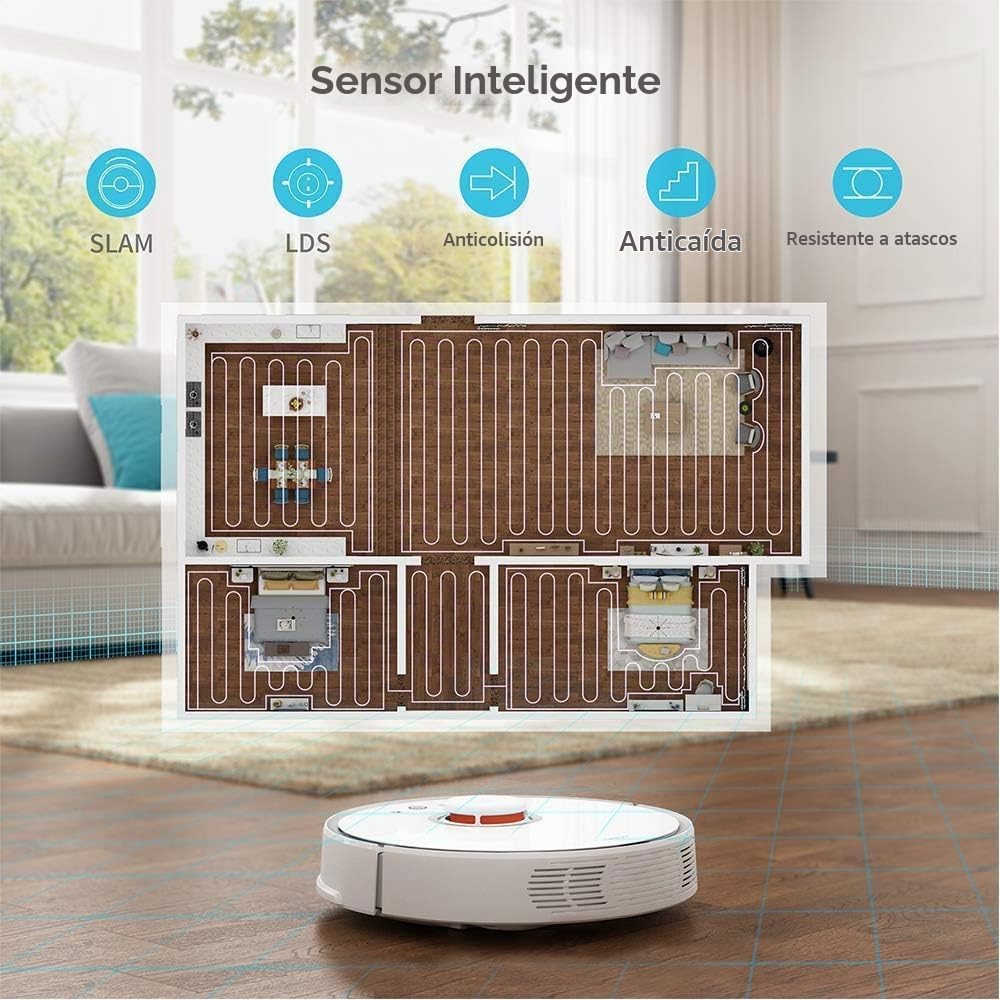 roborock S5 Robot Aspirador (Blanco)