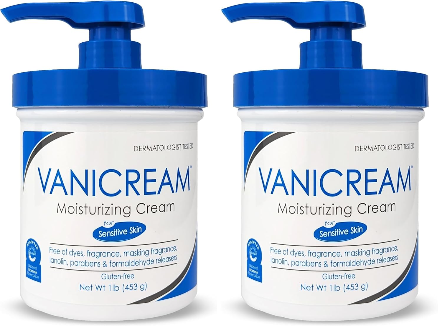 Vanicream Crema hidratante para la piel con dispensador de dispensa...