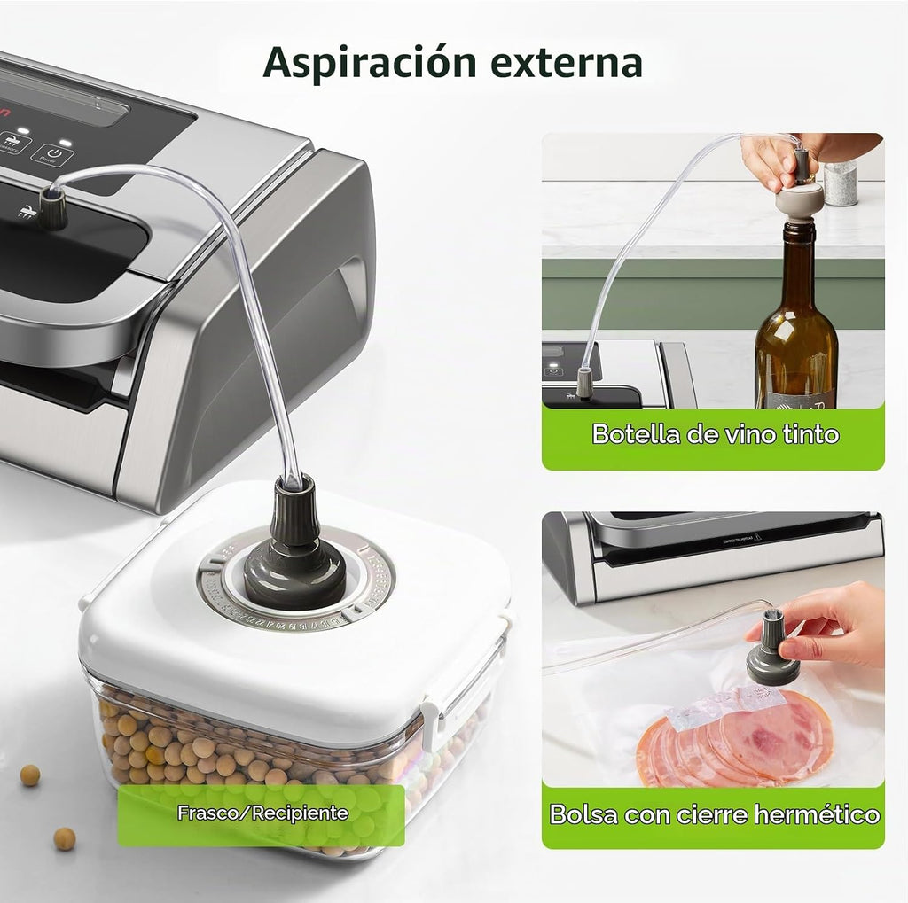 Bonsenkitchen - Máquina selladora al vacío con tecnología Globefish...