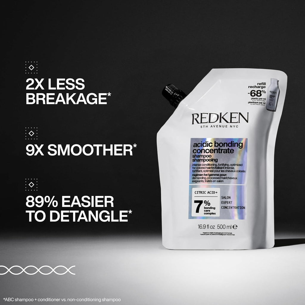 Redken Acidic Bonding Concentrate Shampoo para reparación de cabell...