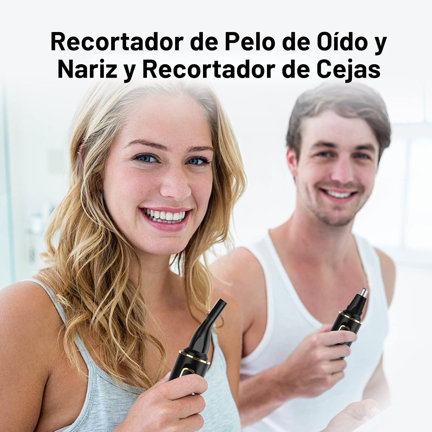 XOOMRSCP Recortadora de pelo de nariz para hombres, recortadora de...