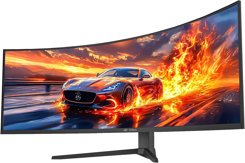 CRUA - Monitor curvo para juegos de 49 pulgadas | DQHD (5120 * 1440...