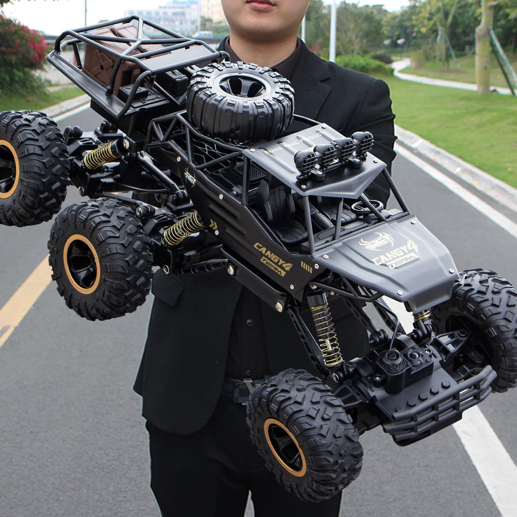 Jiakora Coches RC de Gran Tamaño, Camión RC Rock Crawler con 2 Bate...