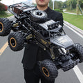 Jiakora Coches RC de Gran Tamaño, Camión RC Rock Crawler con 2 Bate...