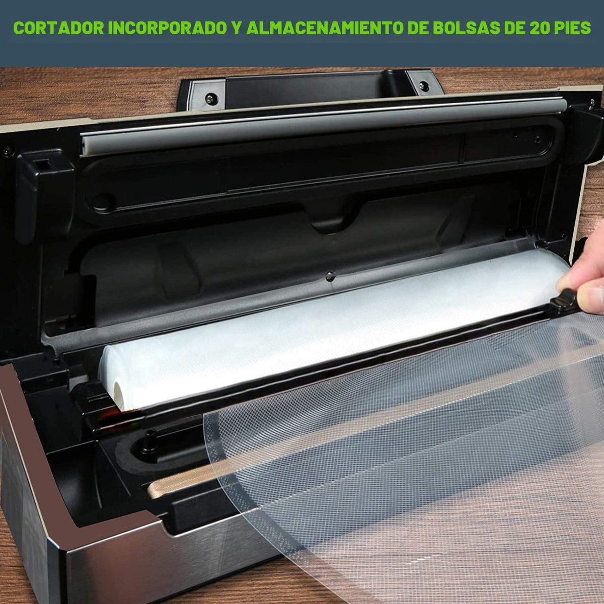 Potane Máquina de vacío de precisión, sellador de alimentos profesi...