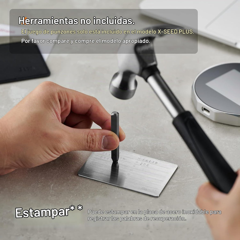 SecuX \u2013 XSEED - Cartera segura de Bitcoin, almacenamiento de s...