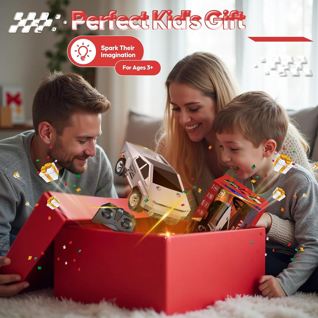 ValueTalks 1:24 Coche RC Juguetes, Camión RC Todo Terreno de Alta V...