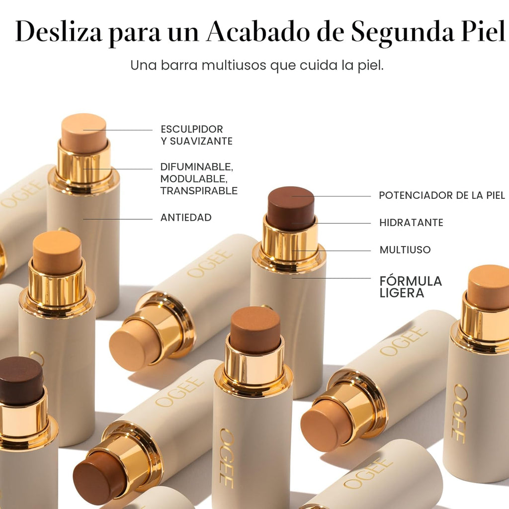 Barra de base para rostro Ogee Sculpted Complexion Foundation Stick...