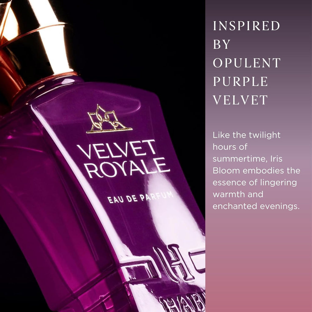 H HABIBI Velvet Royale Perfume Árabe para Mujeres \u2013 2.5 oz (75...