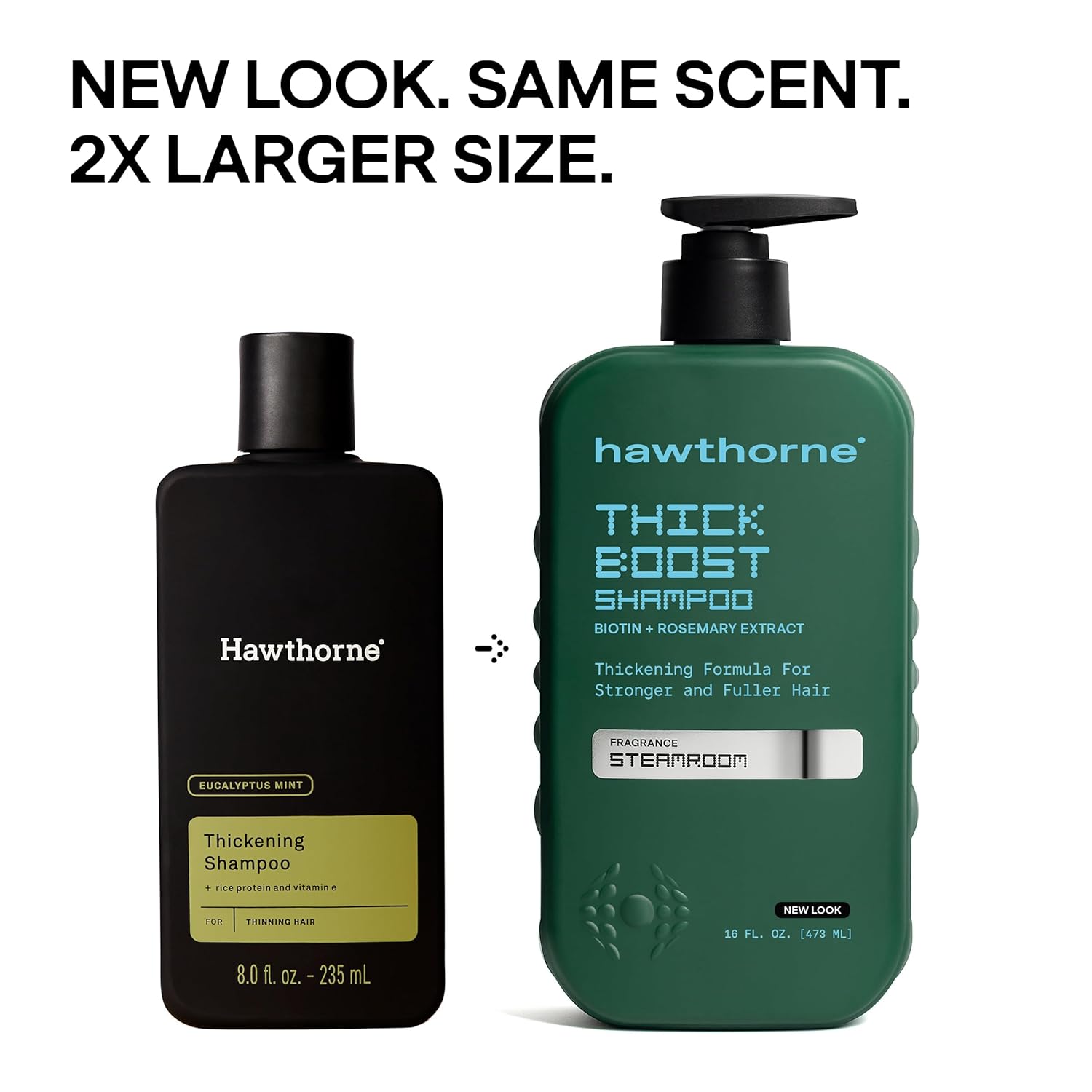 Hawthorne Juego de champú y acondicionador Thick Boost, conjunto de...