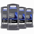 DOVE MEN + CARE Palo de desodorante 4 unidades Defensa contra manch...