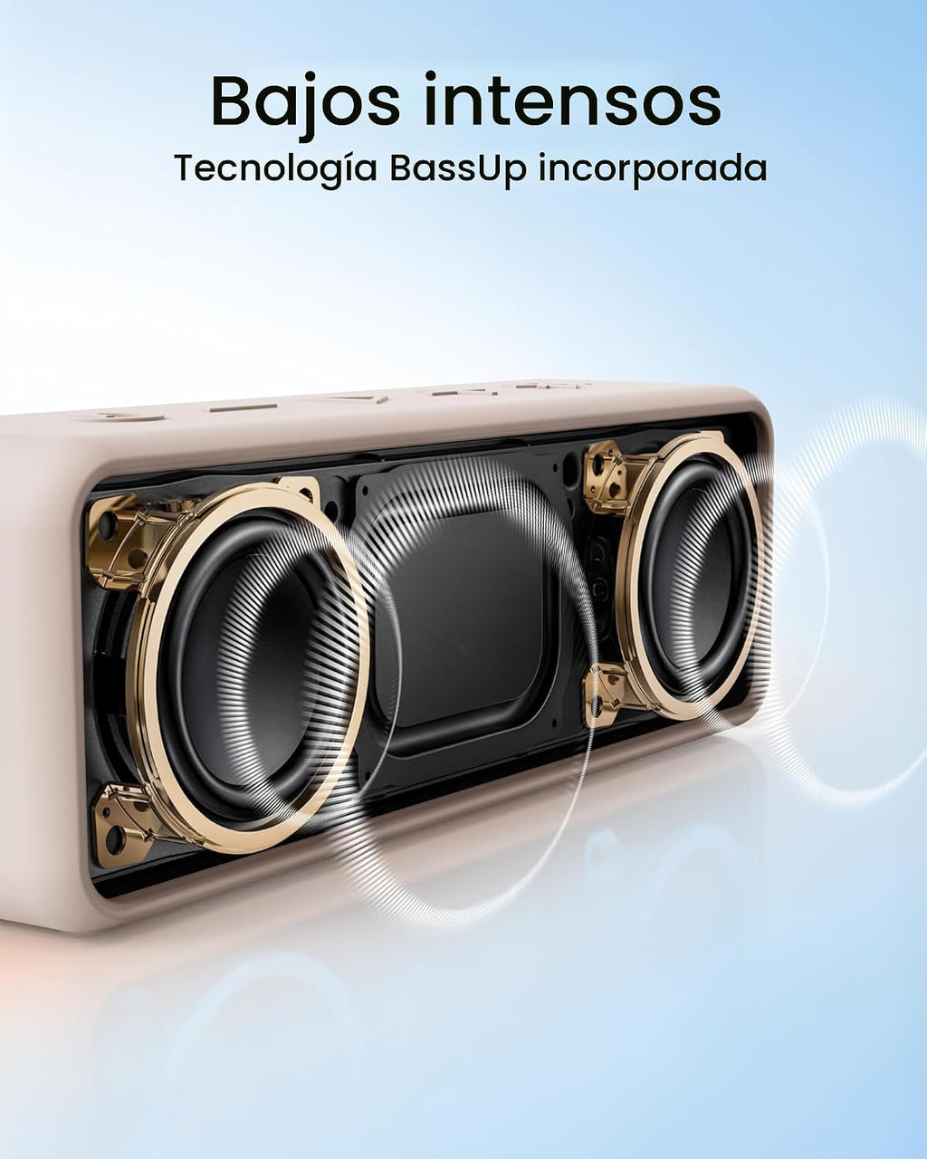 Anker Soundcore 2 Altavoz Bluetooth portátil con sonido estéreo, Bl...