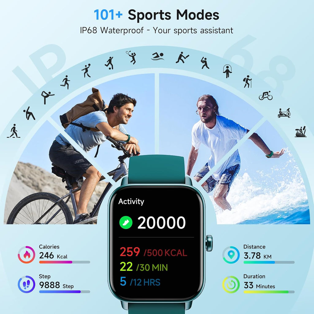 Reloj inteligente para mujer, Android iPhone, Alexa integrado, relo...