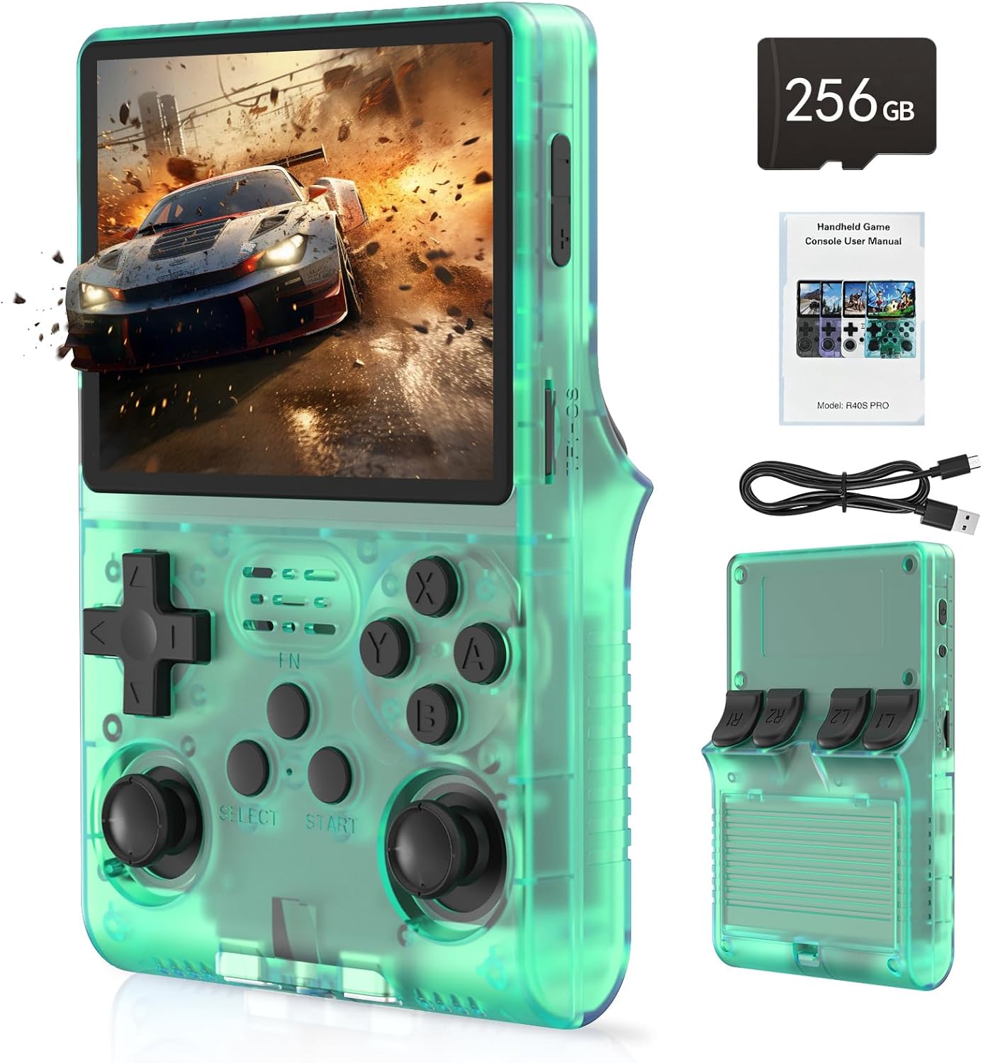 RegiisJoy 30000 en 1 Consola de Juegos de Mano, Pantalla IPS de 3.5...