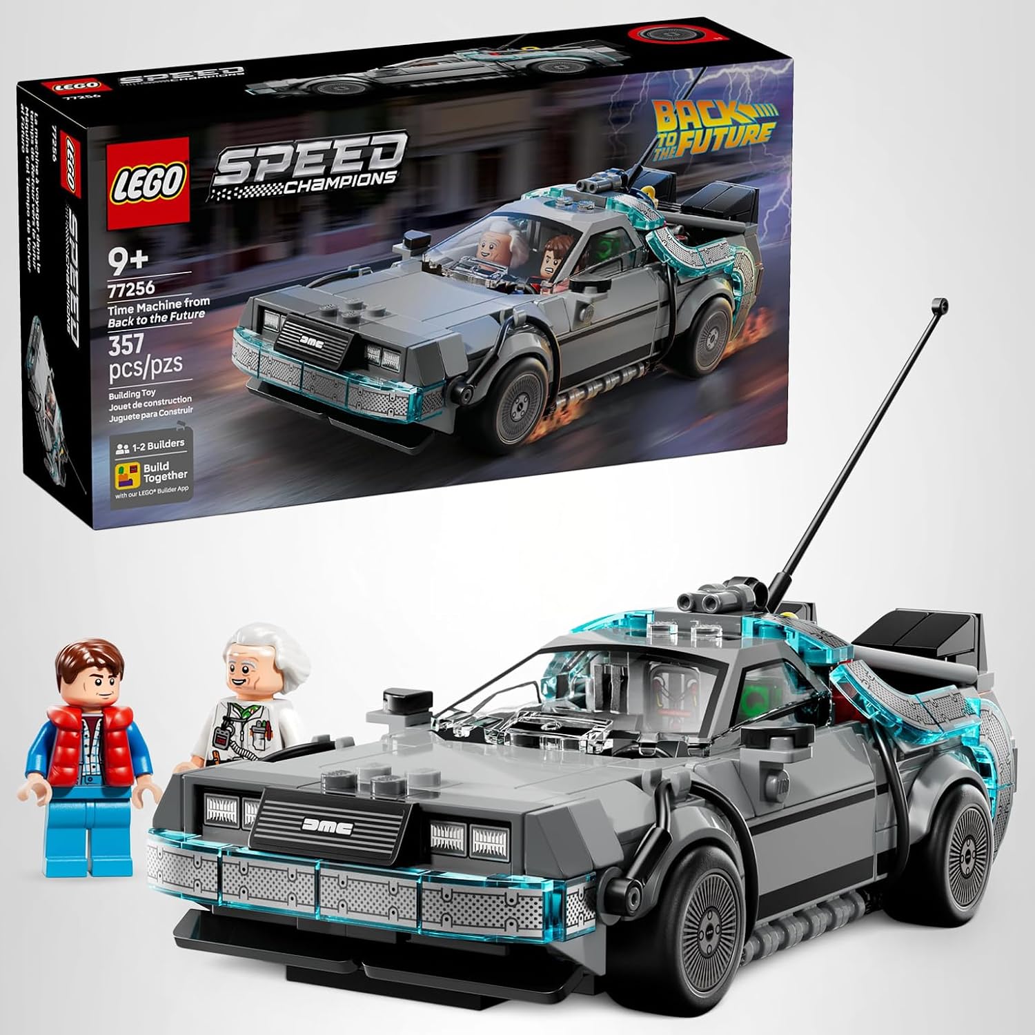 LEGO Speed Champions Máquina del Tiempo de Regreso al Futuro - Jugu...