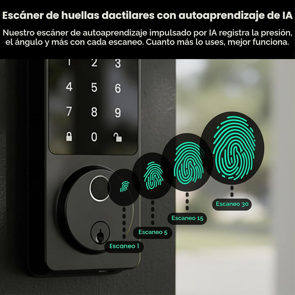 Wyze Auto-Lock Bolt v2, cerradura inteligente de entrada sin llave...
