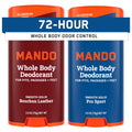 Mando Desodorante para todo el cuerpo para hombres - Barra sólida s...