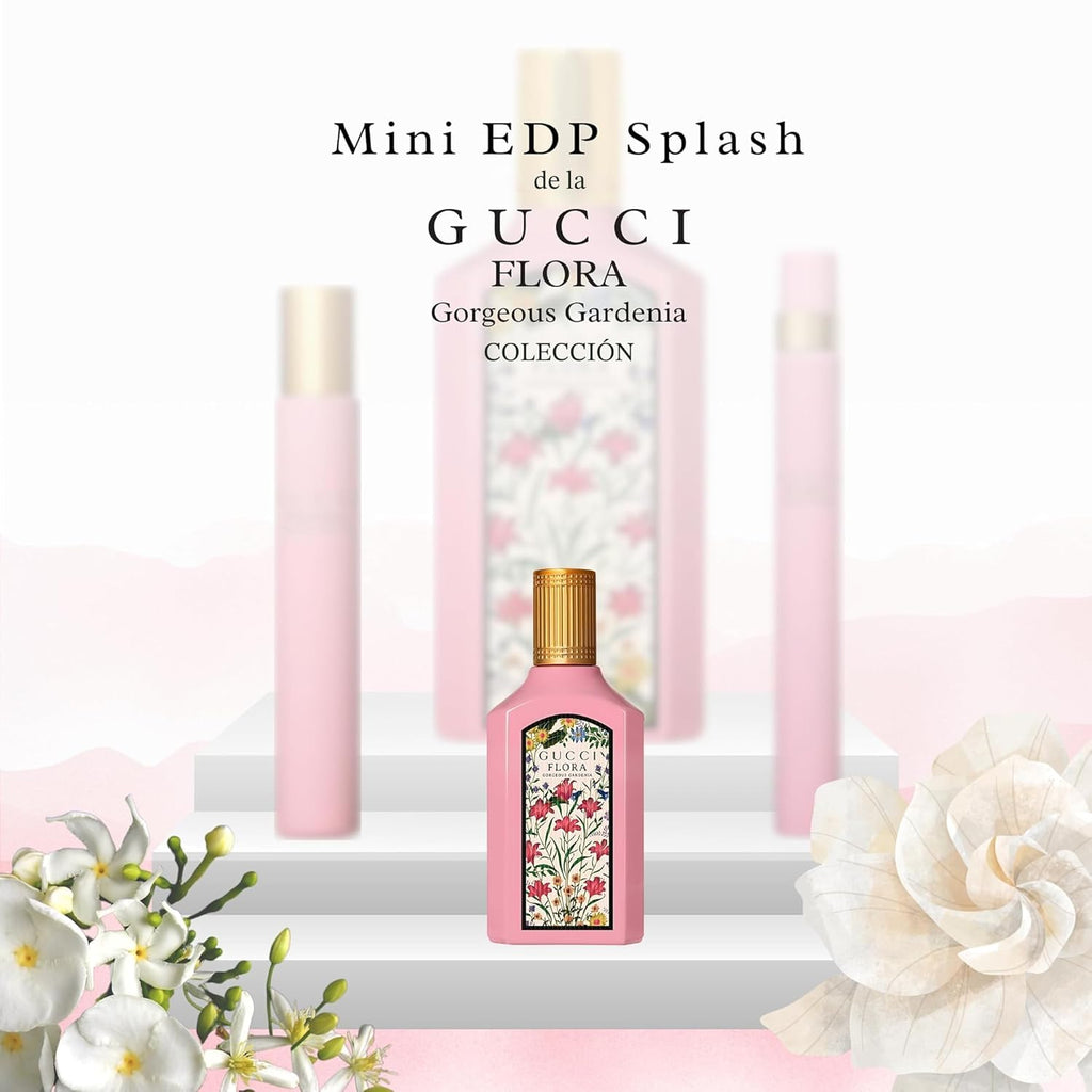Gucci Flora Gorgeous Gardenia Perfume para mujer EDP Mini Splash To...