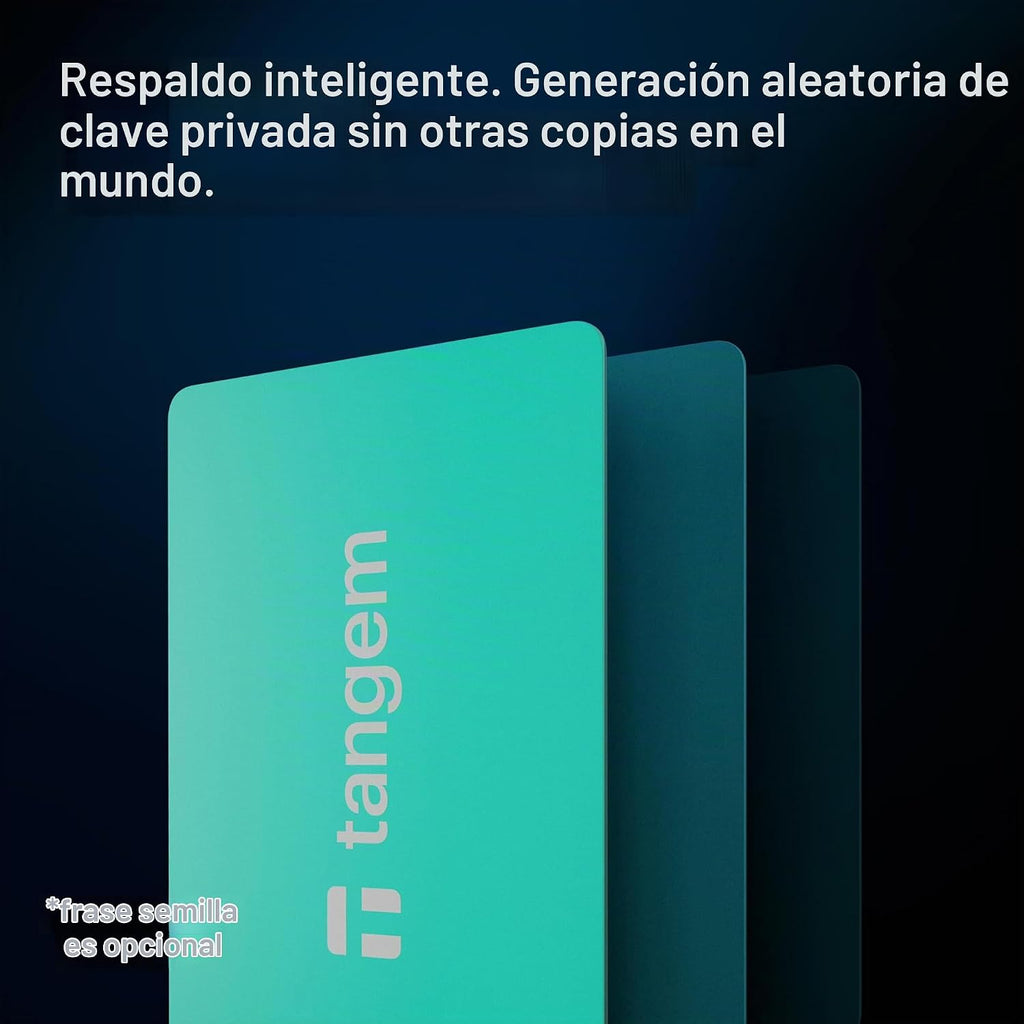 TANGEM Cartera Pack de 3 - Cartera criptográfica segura. Almacenami...