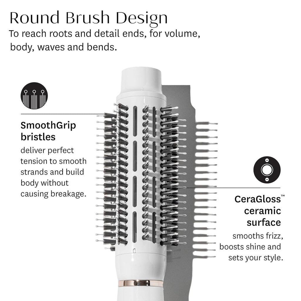 T3 AireBrush Cepillo secador de cabello alisador y voluminizador de...