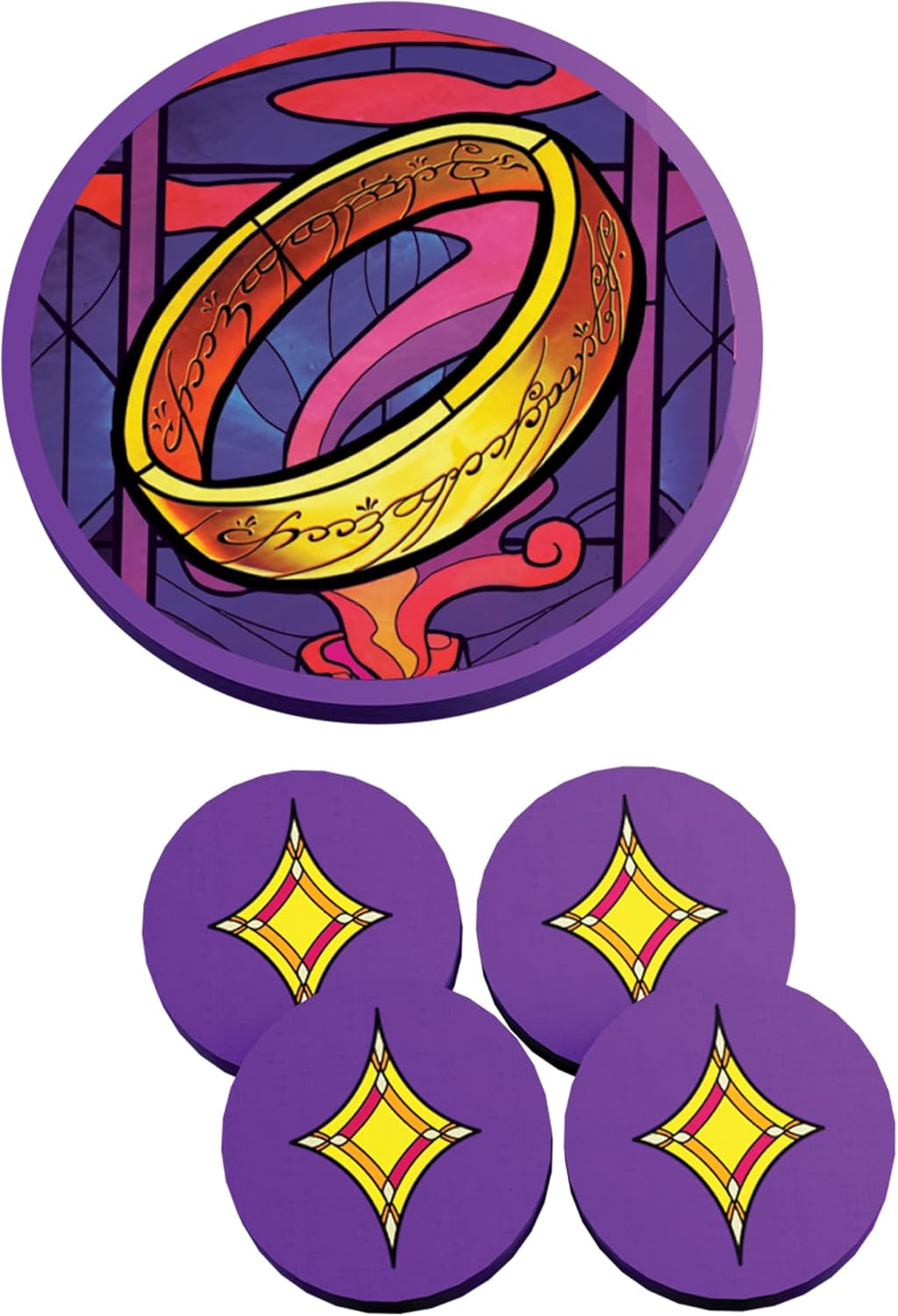 Asmodee The Lord of the Rings The Fellowship of The Ring Trick-Taki...