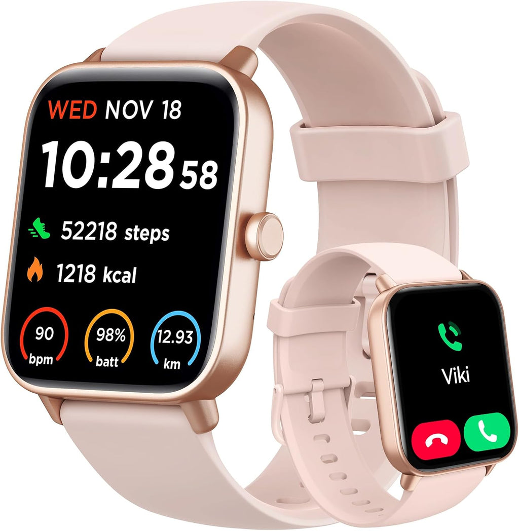 Reloj inteligente para mujer, Android y iPhone, Alexa integrado, IP...