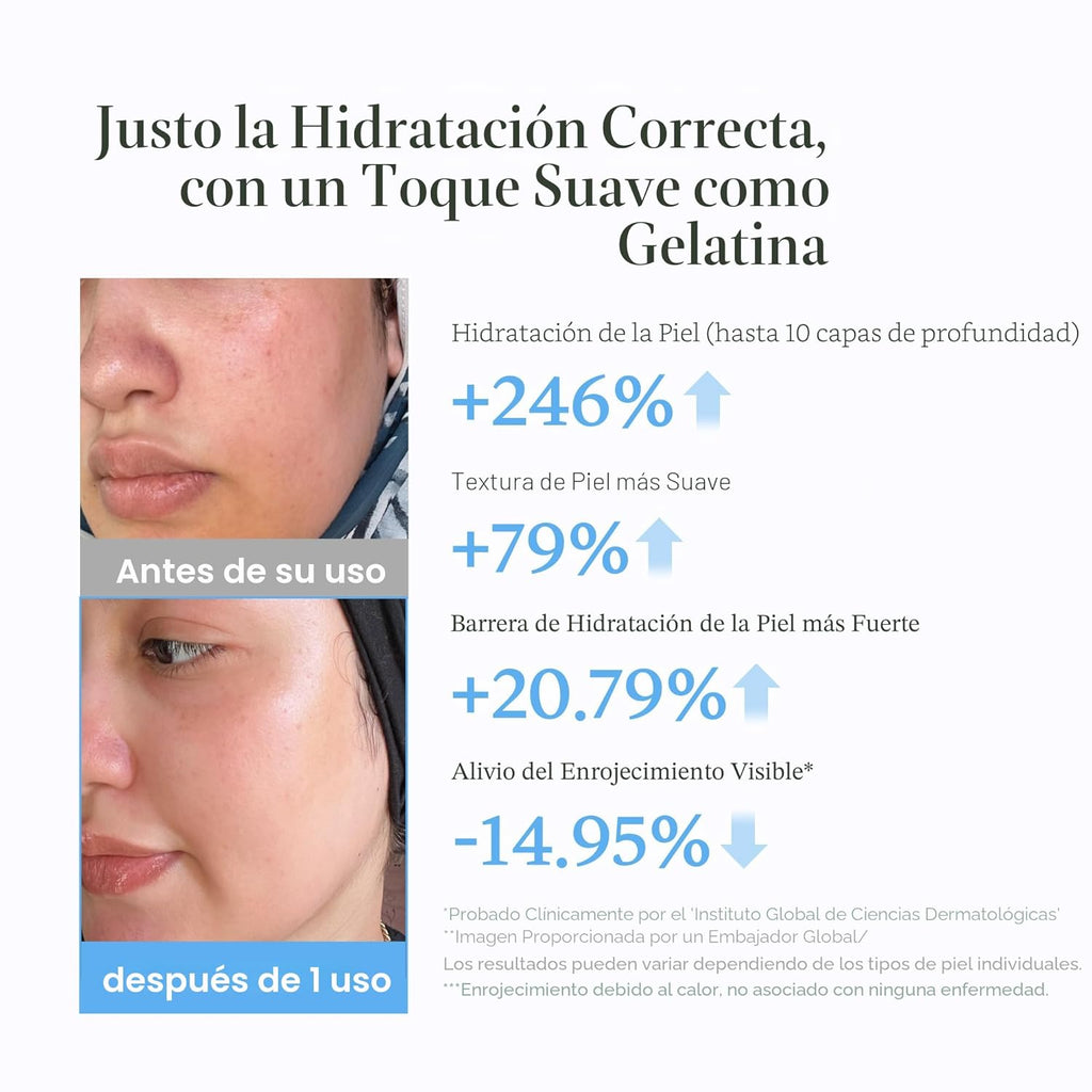 medicube Crema en Gel Hidratante de Ácido Hialurónico | Hidratante...
