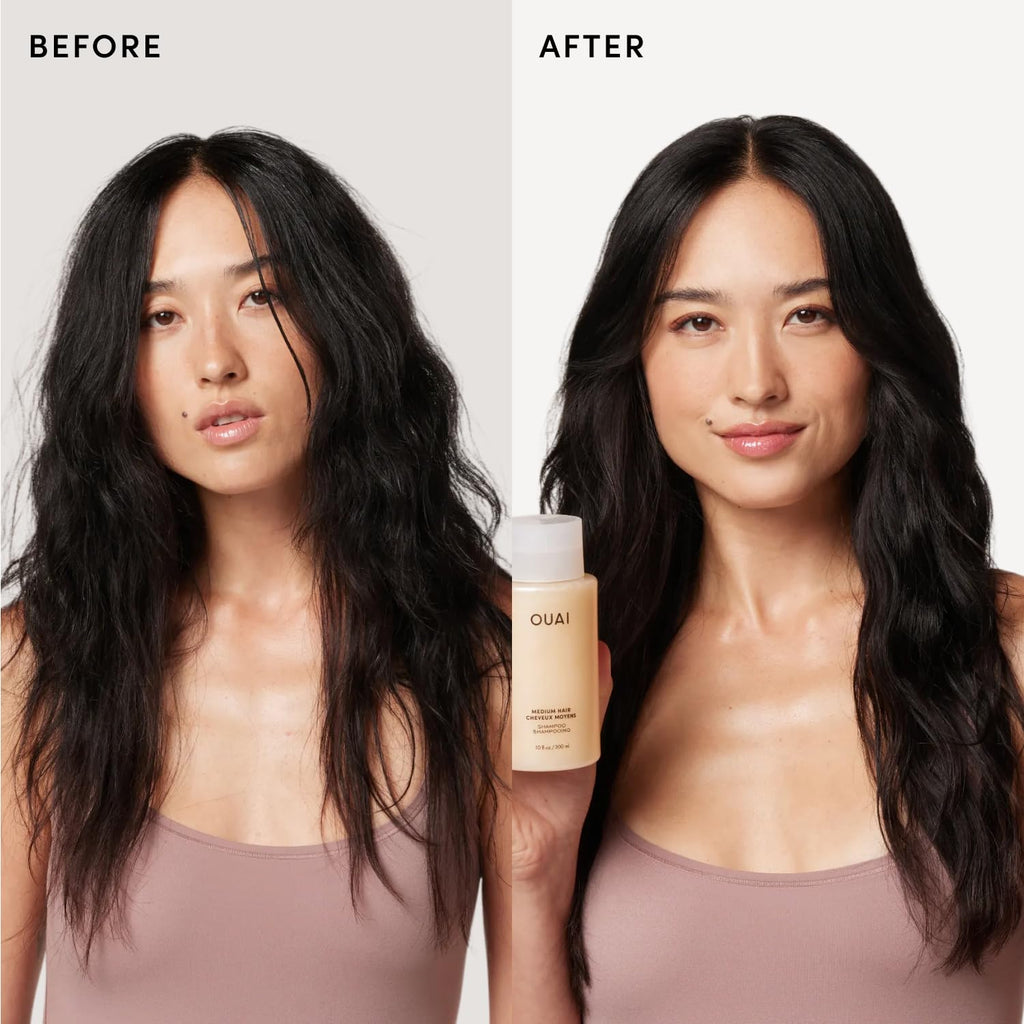 OUAI Juego de champú y acondicionador para cabello normal - Champú...