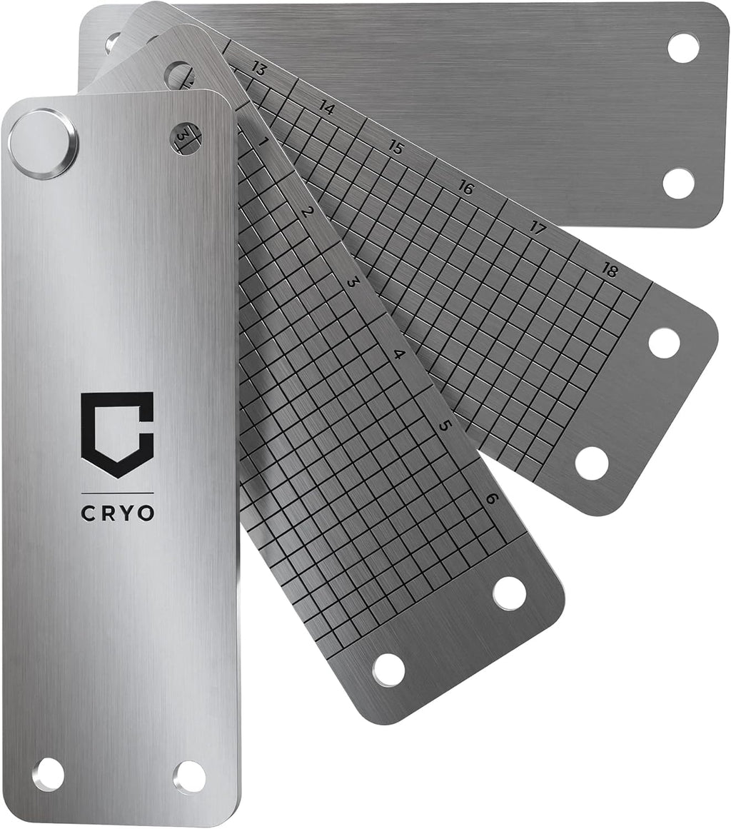 CRYO Placa de metal de almacenamiento de frases criptográficas \u20...