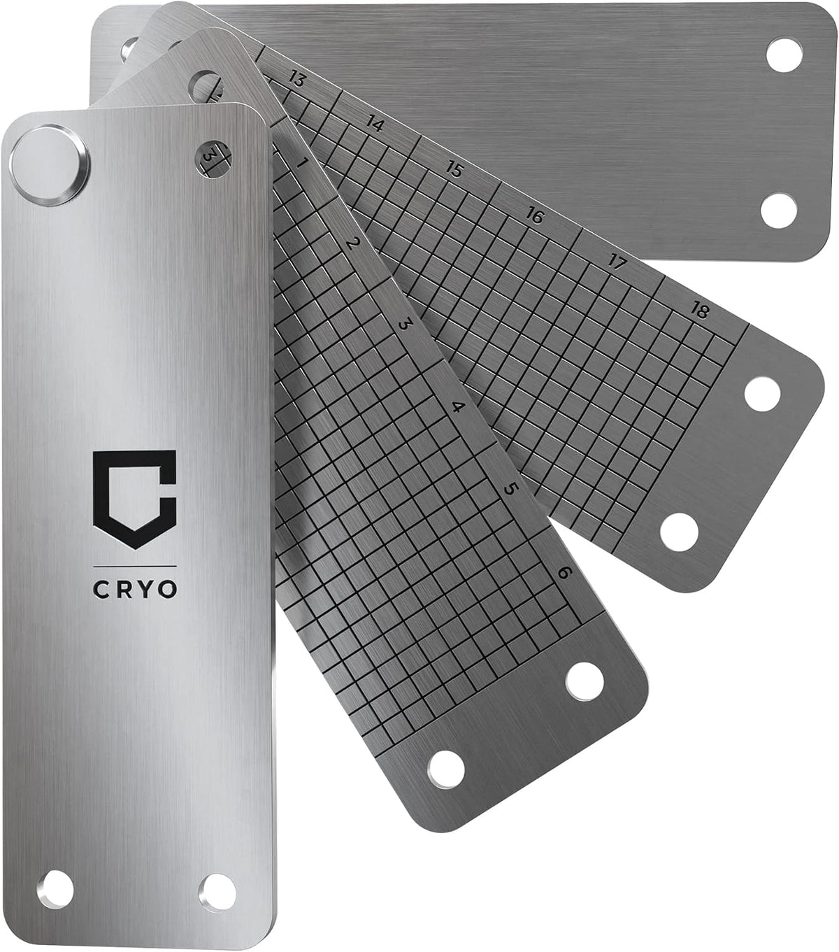 CRYO Placa de metal de almacenamiento de frases criptográficas \u20...