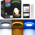 Iluminación empotrable inteligente Lumary Pro de 4 pulgadas con ani...