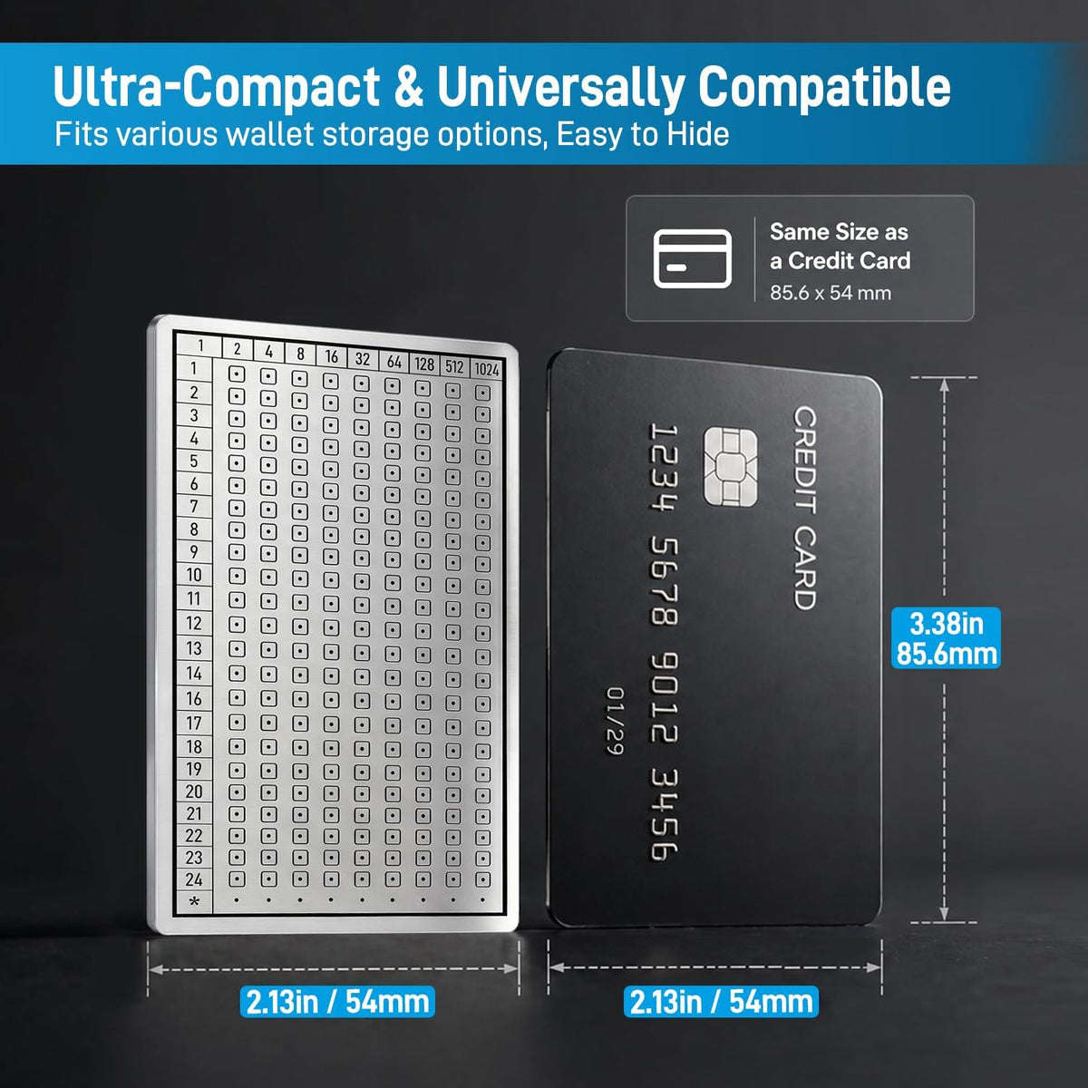 SATORILOCK MEGA TABLET Crypto Seed Storage \u2013 Placa de respaldo...