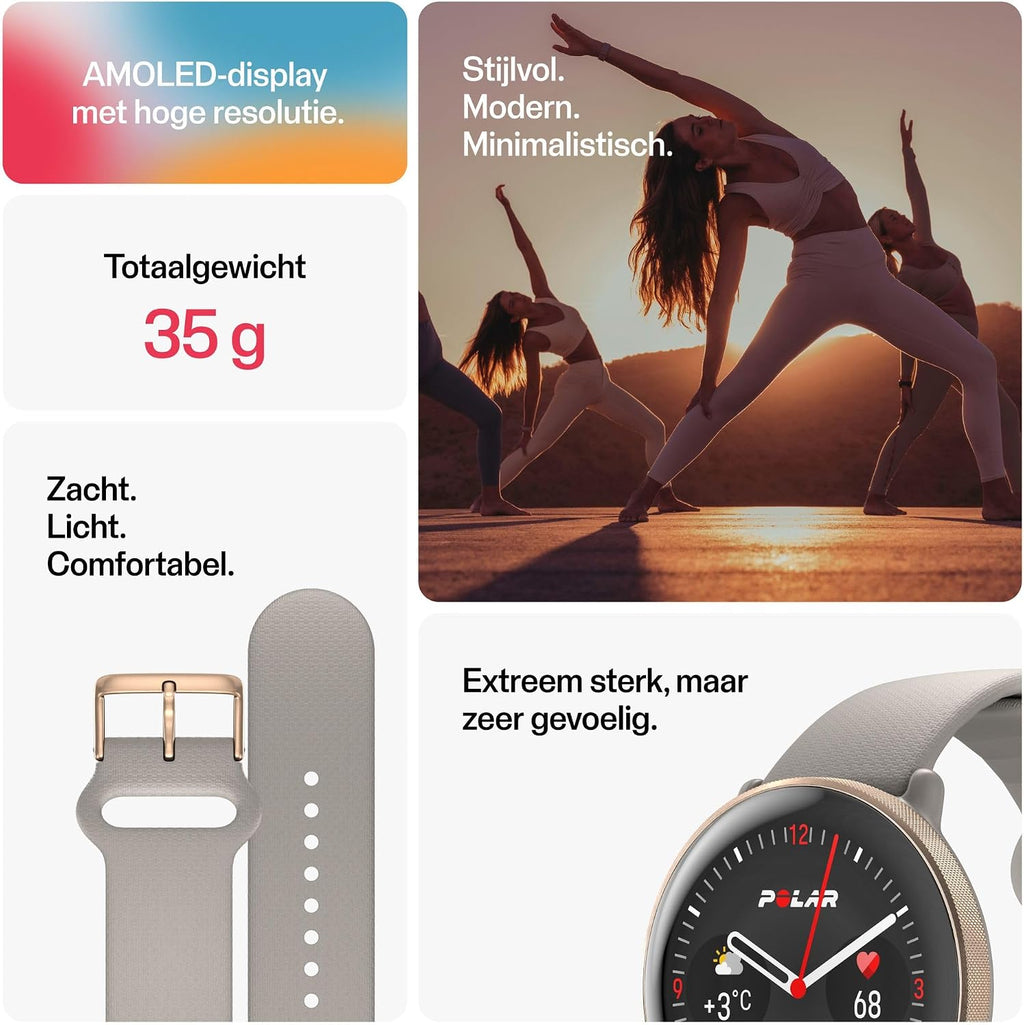 POLAR Ignite 3 Series - Reloj inteligente de seguimiento de fitness...