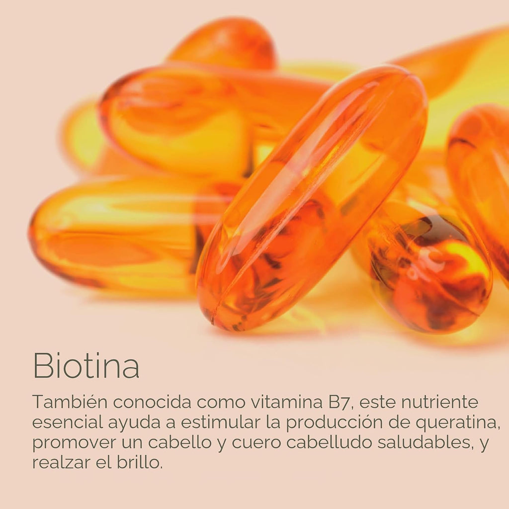 Juego de champú y acondicionador Hairitage Biotin + aceite de ricin...