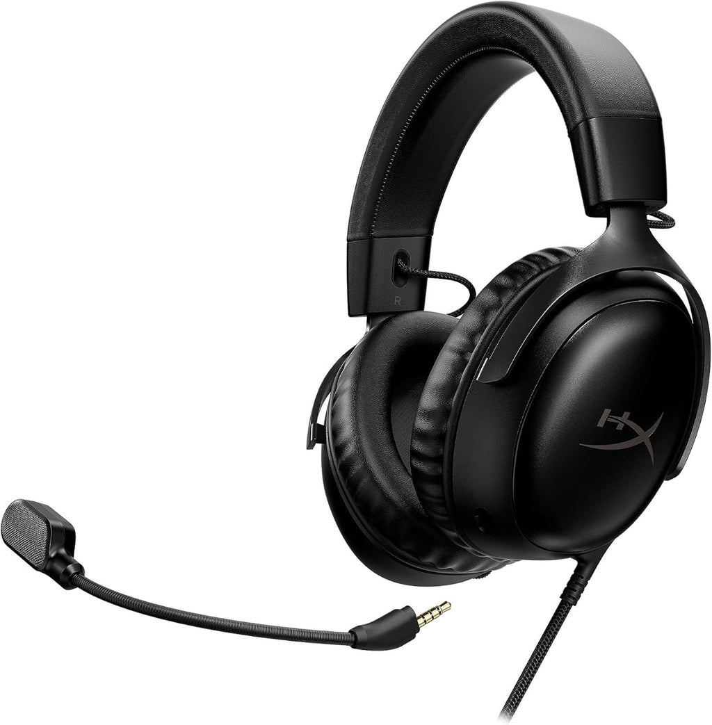 HyperX Cloud III - Auriculares con cable para juegos, bocinas en án...