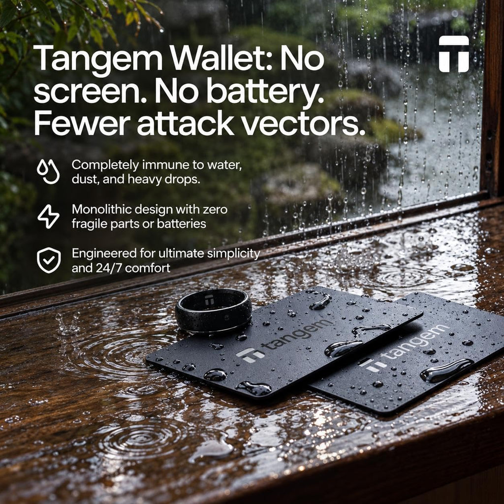 TANGEM Crypto Wallet Pack de 2 \u2013 Cartera de hardware de almace...