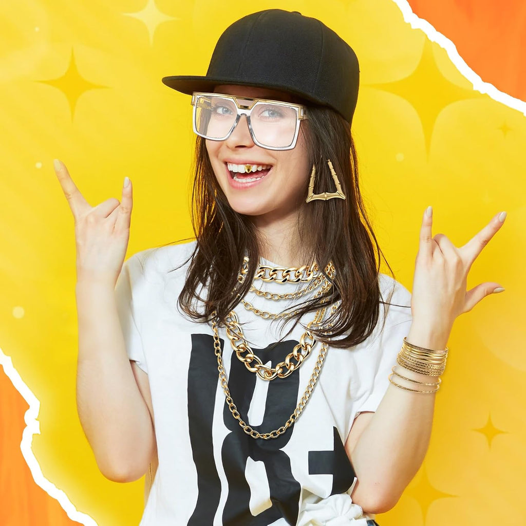 Conjunto de accesorios de Halloween de los años 80\/90 para mujer,...