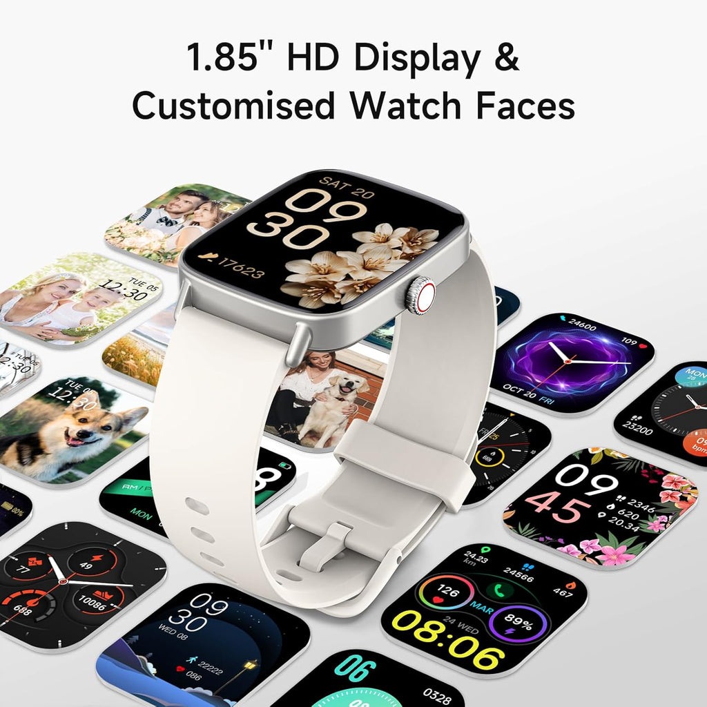 Reloj inteligente para mujeres, 1.85" HD, reloj inteligente com...