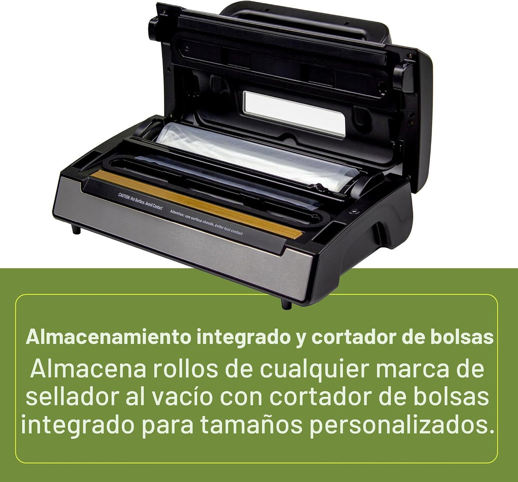 Envasadora de alimentos al vacío Nesco VS-01 - De color blanco, Pla...