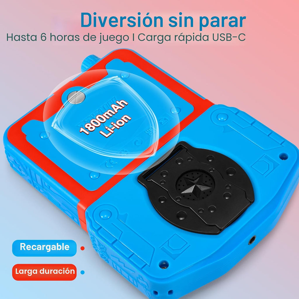 Consola de videojuegos portátil para niños, 220 juegos clásicos ret...