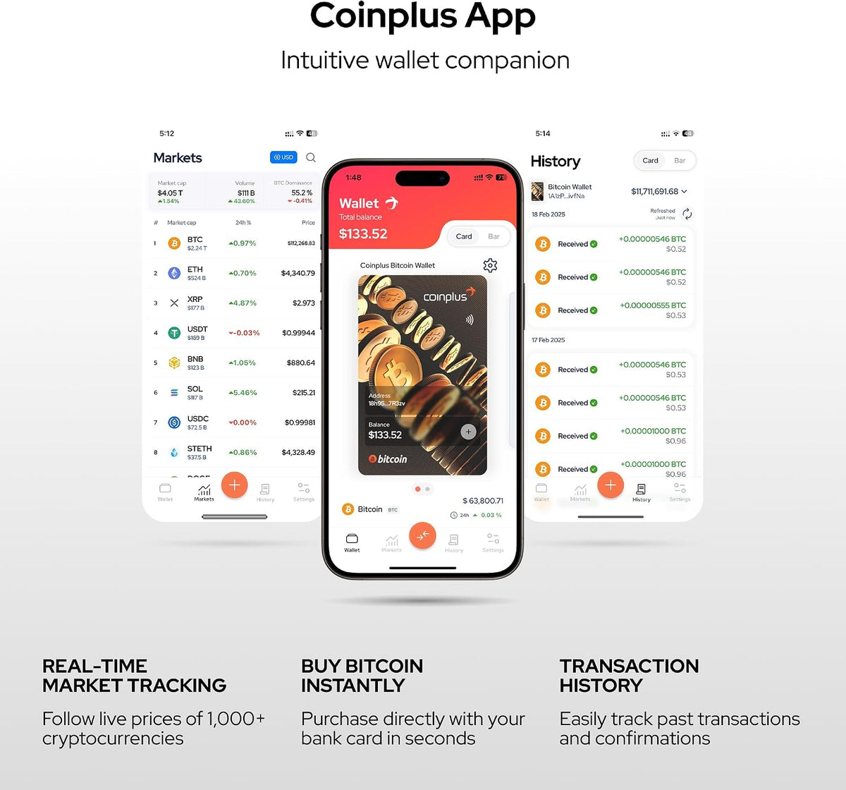 Coinplus Paquete de copia de seguridad de tarjetas criptográficas -...